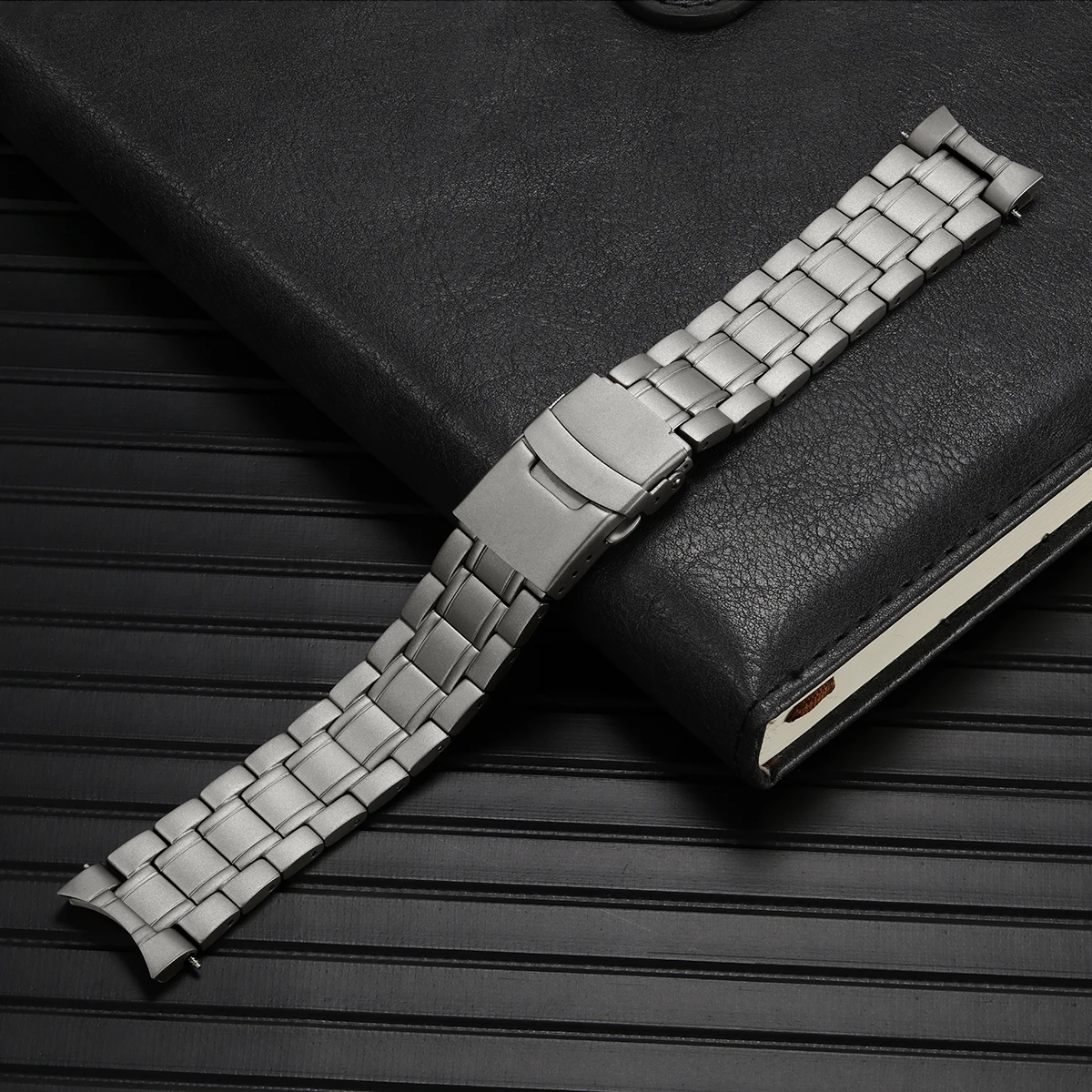 BERNY Titan-Uhrenarmband mit Schnellverschluss, Ersatz für BERNY Titanium-Uhren – Detail 7
