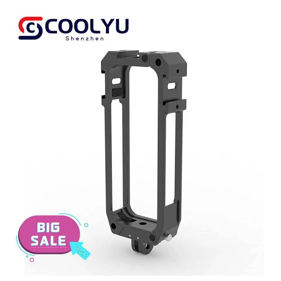 

Metal Expansion Frame Case For Insta360 X3 Rabbit Cage Ring Protective Housing Frame for Insta360 X3 Camera Adapter Accessories