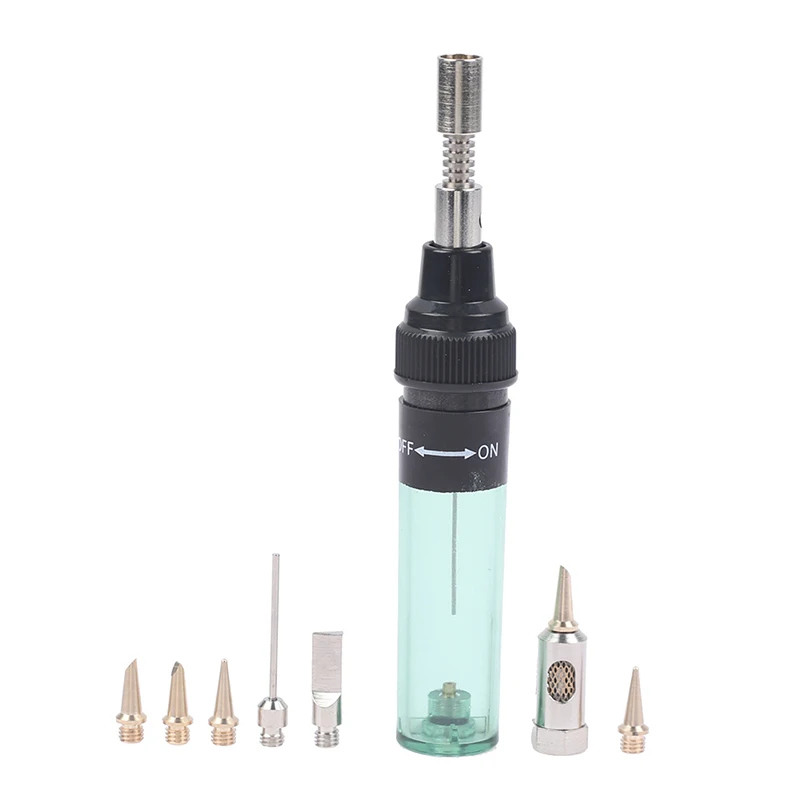 

1300 Celsius Welding Pen Burner Butane Gas Welding Soldering Iron Soldering Iron Cordless Butane Tip Tool Blow Torch Gas Iron