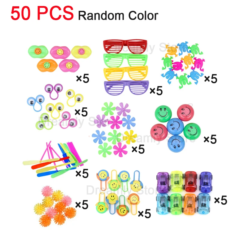Party Toys Kids Party Favors Assortment Giveaway Pinata Filler Bulk Boys Girls Treasure Boxs Birthday Party Supply Gifts