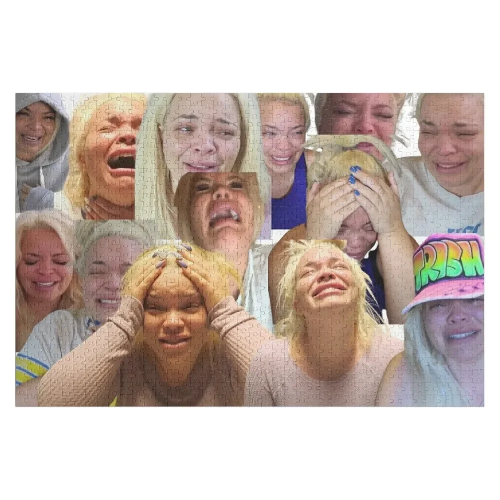 

Trisha Paytas Crying Compilation (Mug/Face Mask/TShirt/Pillow and more!) Jigsaw Puzzle Photo Custom Puzzle