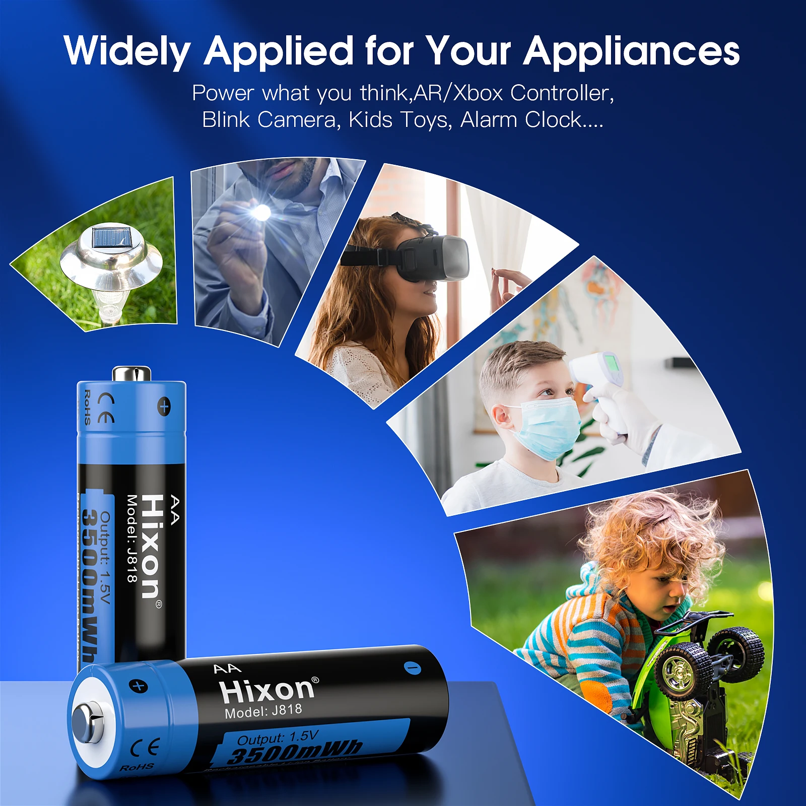 1.5 lithium battery for blink camera