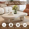 2386-3b9678.jpg Modern CloudShape Coffee Table – Cream White Irregular Design for Living Rooms