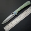 Sitivien ST145 Folding Knife 14C28N Steel Blade Micarta/ G10 Handle EDC Tool  for Working Camping Survival Collection 2