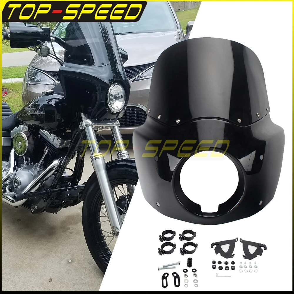 Club Style Thug Style Road Warrior Headlight Fairing 11" 15" Windshield
