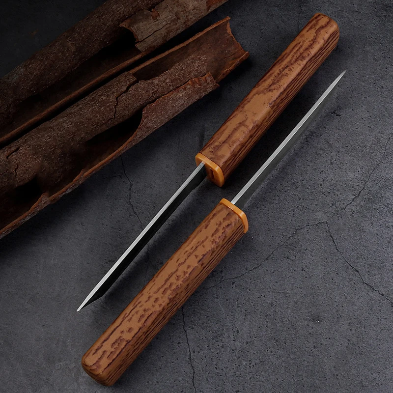Stainless Steel High-grade Double Knife Portable Fruit Dragon And Phoenix Double Knife 5
