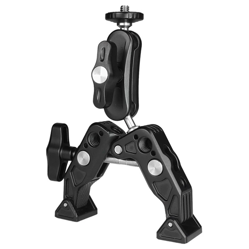 

1 PCS Super Clamp Articulating Magic Arm Clamp Super Clamp For Umbrella Monitor LED Light
