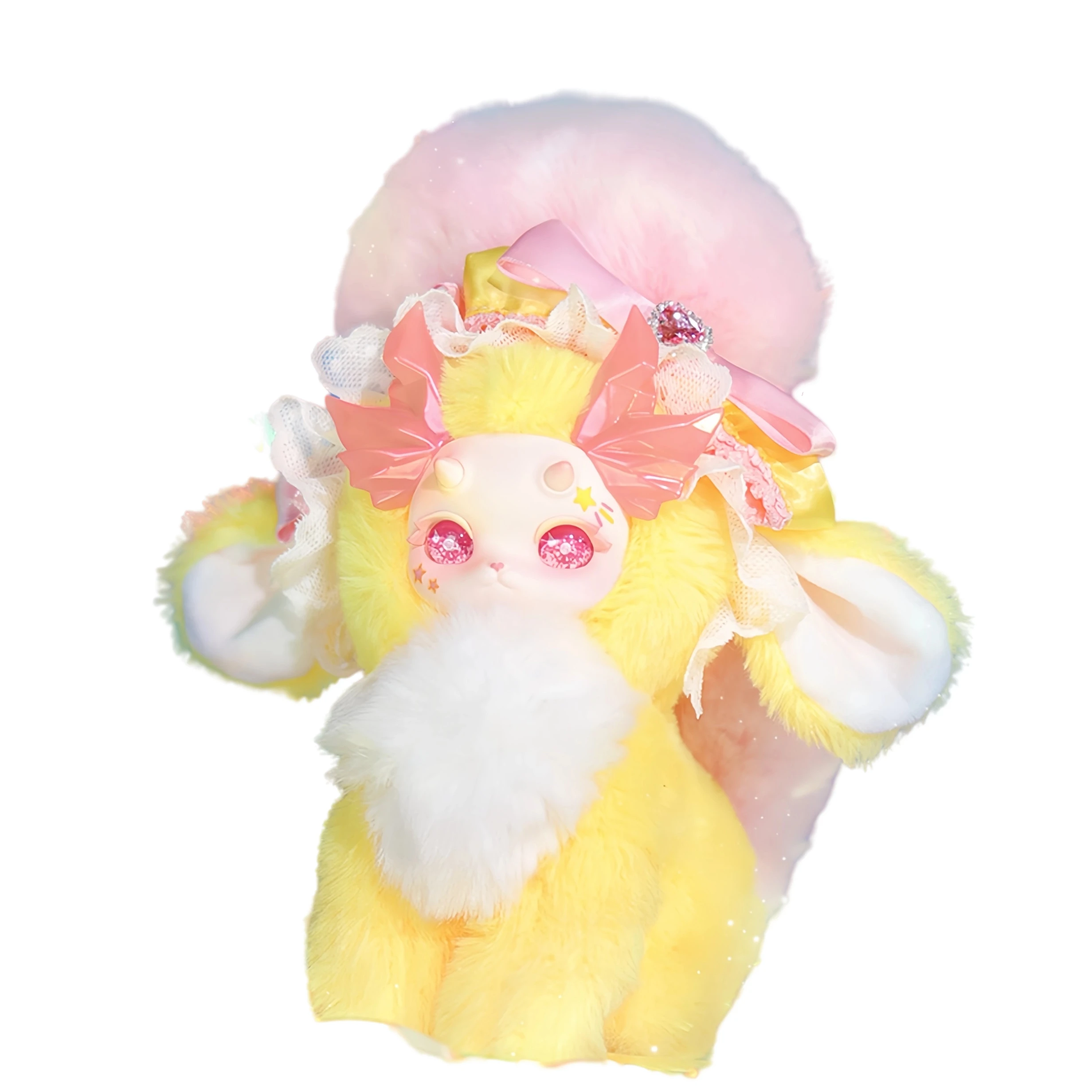 Hot Tutulong V3 Huancai Crystal Series Blind Box Vinyl Plush Doll Surprise Mystery Box Satisfied Gift