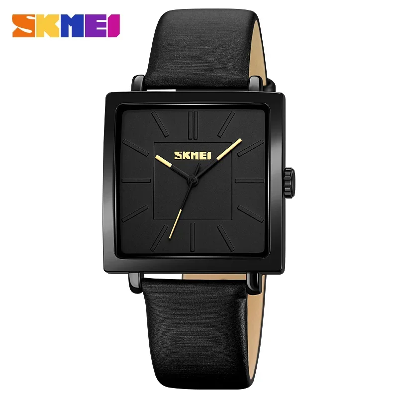 SKMEI 2032 Simplicity Small Block Women Watch 30 Meters Waterproof