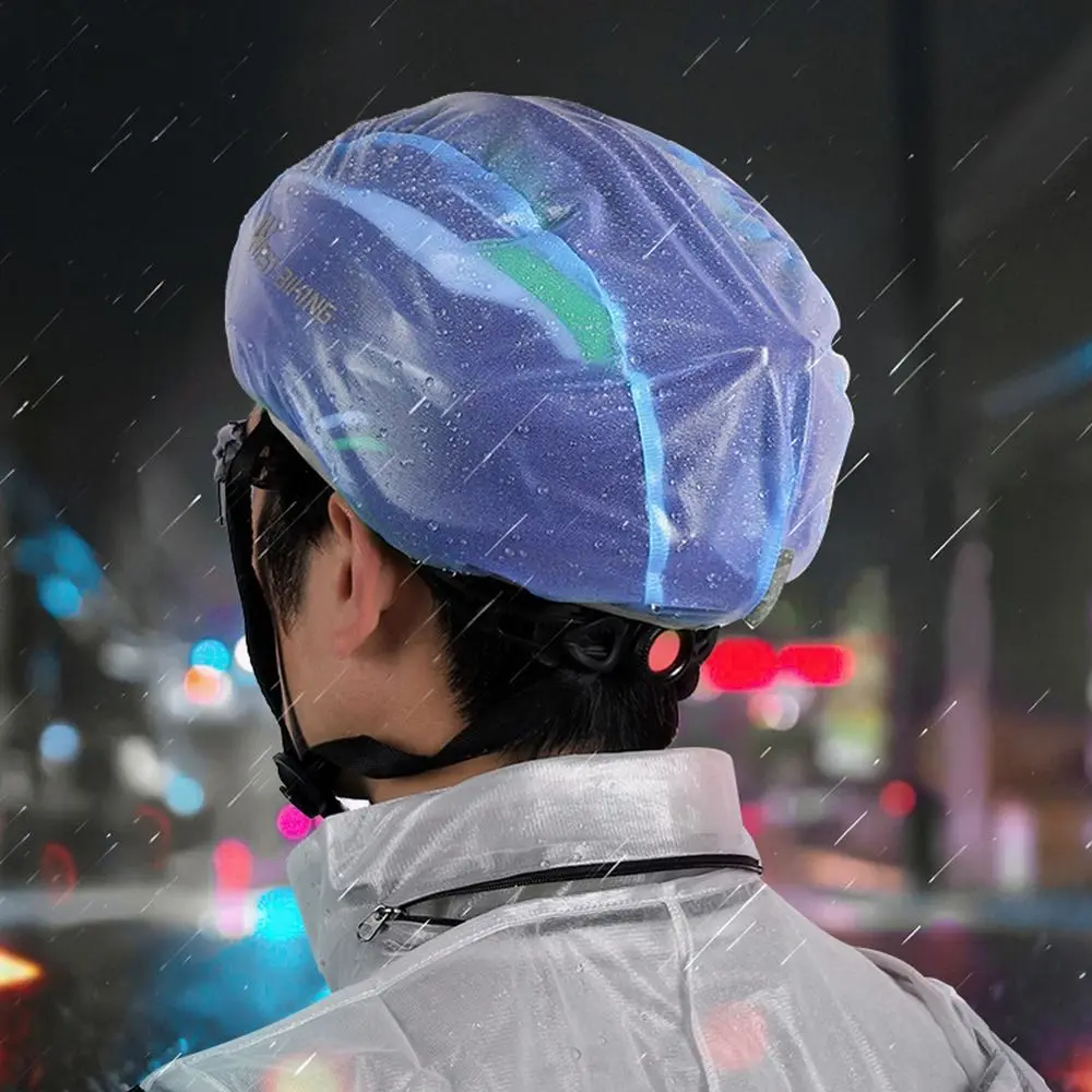 

Bicycle Accessories Reflective Rain Cover Mountain Road Bike Cycling Helmet Cover Helmet Covers Rain Cover Bicycle Helmet Cover