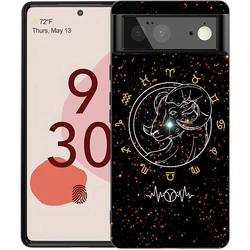 Whimsical Zodiac Shockproof Silicone Phone Case Cover - Pixel 7a 5g (A2)