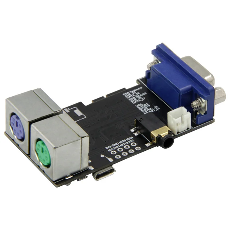 TTGO VGA32 VGA ESP32 PSRAM Module V1.4 Controller PS/2 Mouse Keyboard Graphics Library Game ANSI/VT Terminal Circuit DY