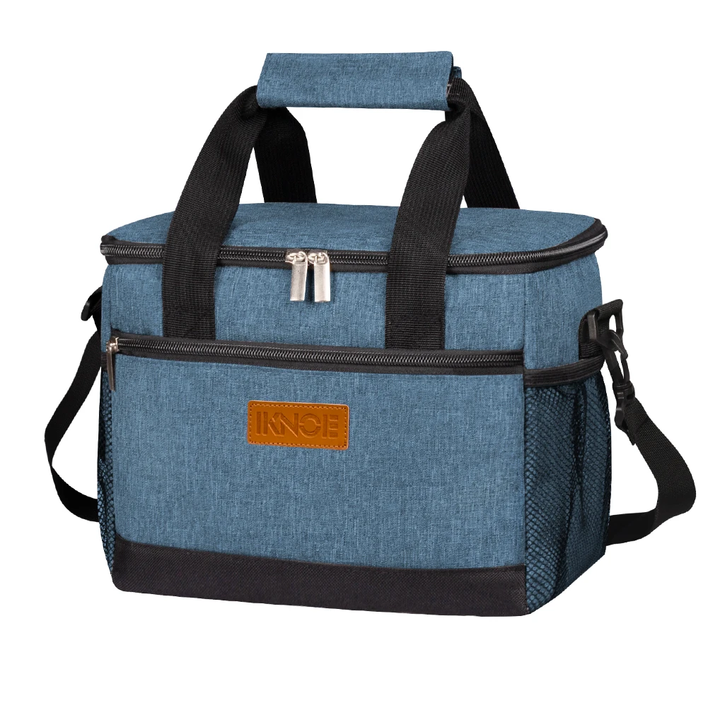 Portable Insulated Lunch Bag with Storage and Ice Pack – Ideal