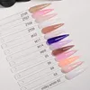 MSHARE 50g Milky White Natural Pink Builder Nail Gel for Nails Extension Overlay Running Thin Liquid Gel in Jar 5