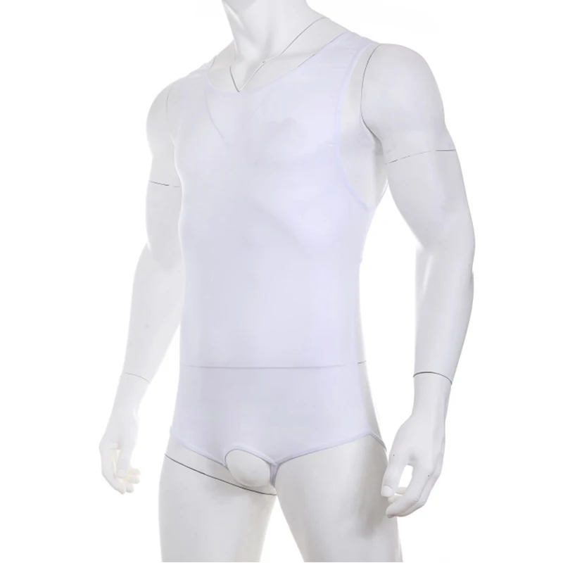 Sexy Men's Bodysuit Mens Leotard Man Shapers Full Body Underwear Male Body Shapewear One Piece Jockstrap Set men bodysuit jumpsuit,men lingerie underwear
