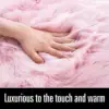 Imitation Sheepskin Carpet For Living Room Faux Fur Sofa Cushion Luxurious Plush Area Rug Warm Fluffy Foot Mat Kids Bedside Rugs 4