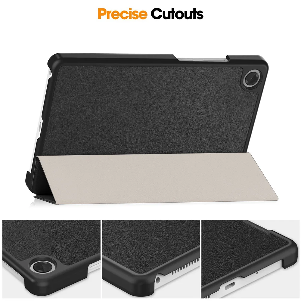 Premium PU Leather Shockproof Case with Kickstand