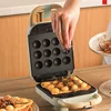 220V Home Breakfast Machine Takoyaki Pancake Sandwichera With Plates Electric Sandwich Maker Timed Waffle Maker Toaster Baking 1