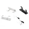 Stainless Steel Adhesive Hooks Bathroom Robe Towel Hanger Rack Clothes Bag Hanging Hook for Kitchen Cabinet, Closet, Room Doors 3