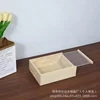 Pine Pull-out Box Sliding Cover Wooden Storage Log Drawer Wood Jewelry Organizer Case 6