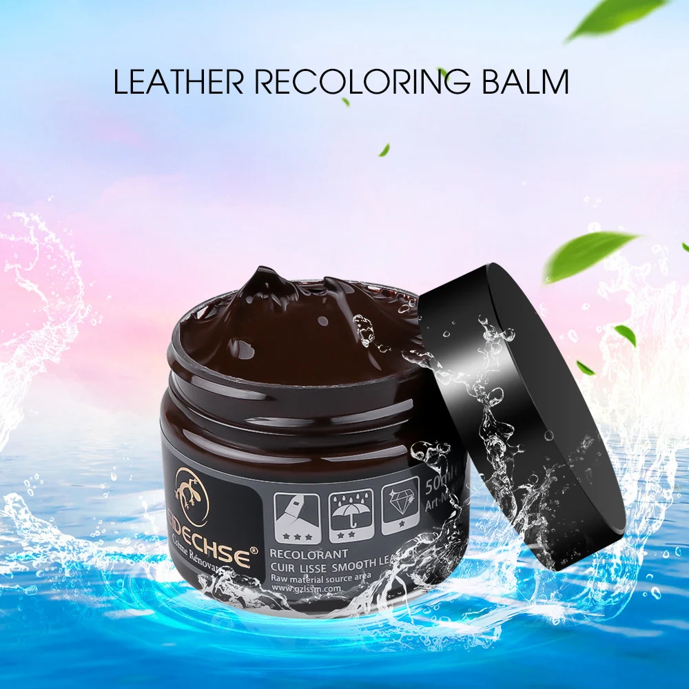 Leather Repair Cream Dye Colour Restorer Color Paste For Car Seat