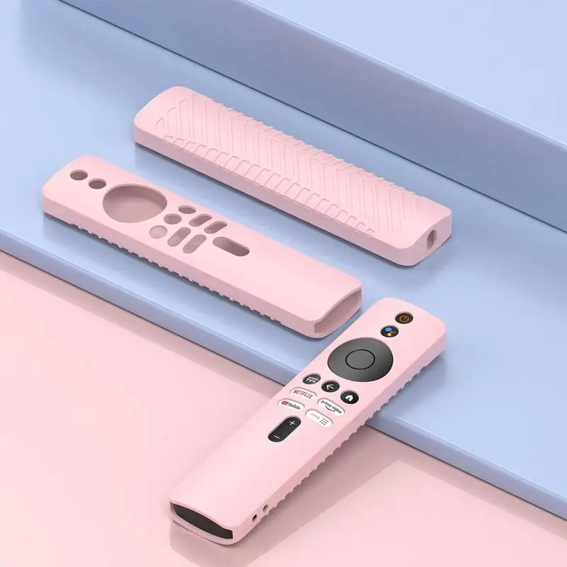 Silicone Remote Case Remote Case ForXiaomi 4K TV MiBoX 2nd Gen Remotes TV Stick Control Cover Silicone Shockproof Skin-Friendly Remote Protector