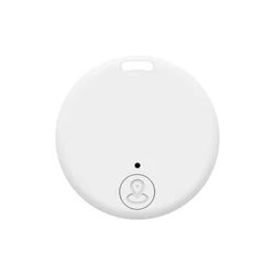 Bluetooth 5.0 Mini GPS Tracker | Anti - Lost Device for Pets, Kids, Bags, and Wallets (White)