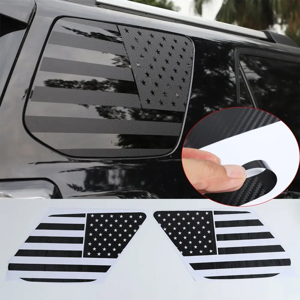 

Наклейка на заднее стекло с американским флагом для Toyota 4runner 2010-2019