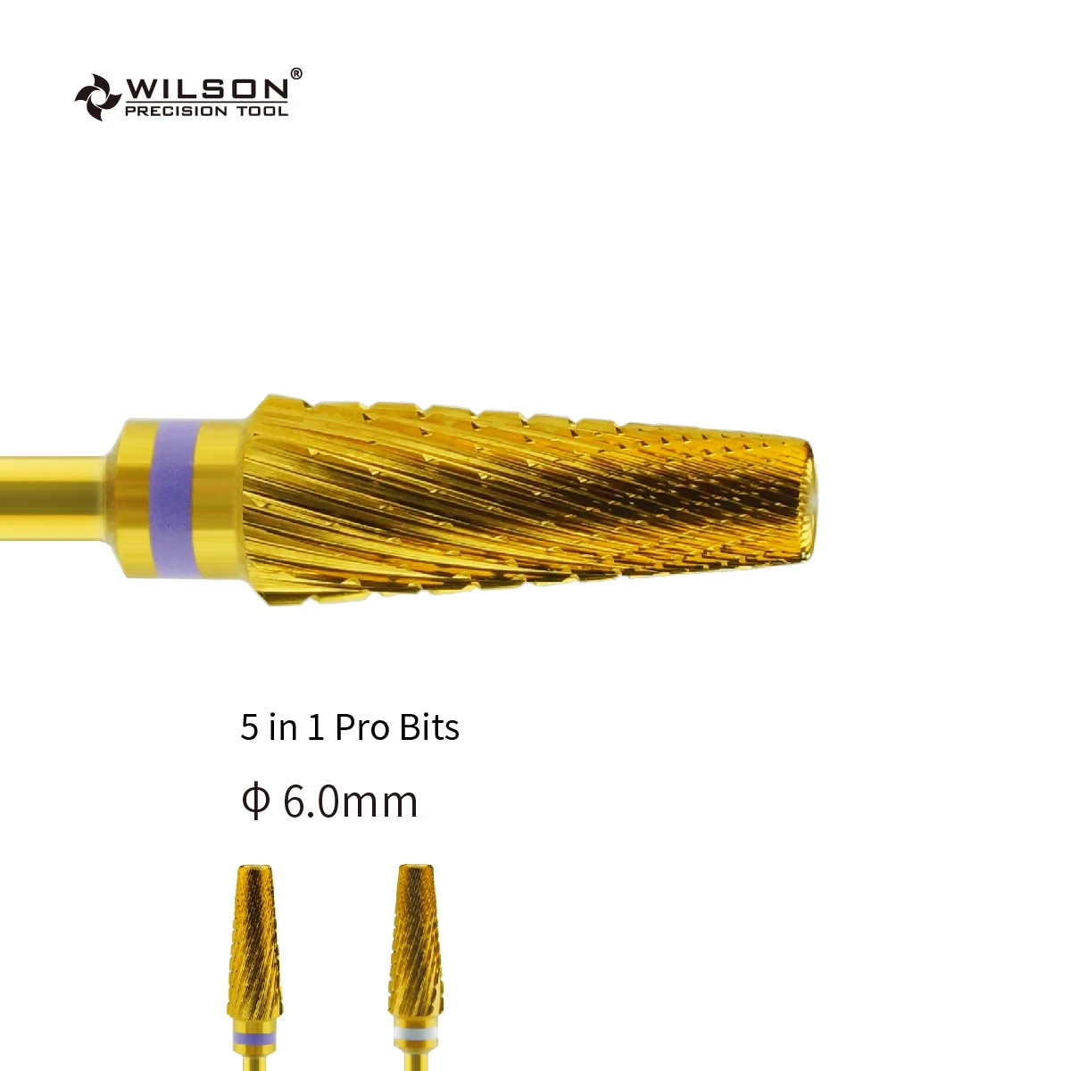 5 iN 1 PRO Carbide Nail Bits WILSON Carbide Nail Drill BitNail Art