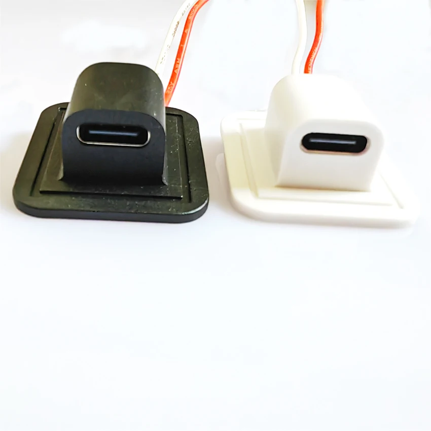 

2Pc or 5Pcs 5V USB Type C Female Connectors Jack Type-c Power Charging Socket Port Seat Heating Eye Mask Accessories