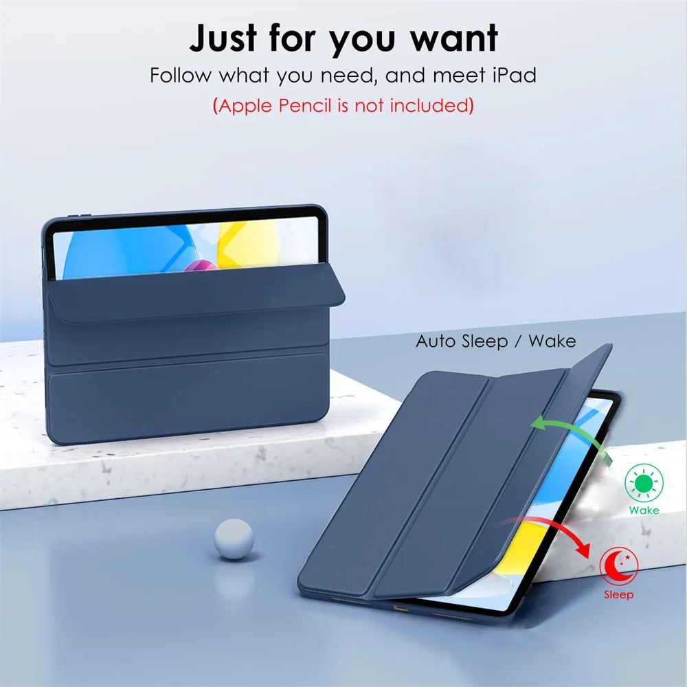 For Apple IPAD Pro 11  2018/2020/2021/2022 cover Smartcase Case Light Grey