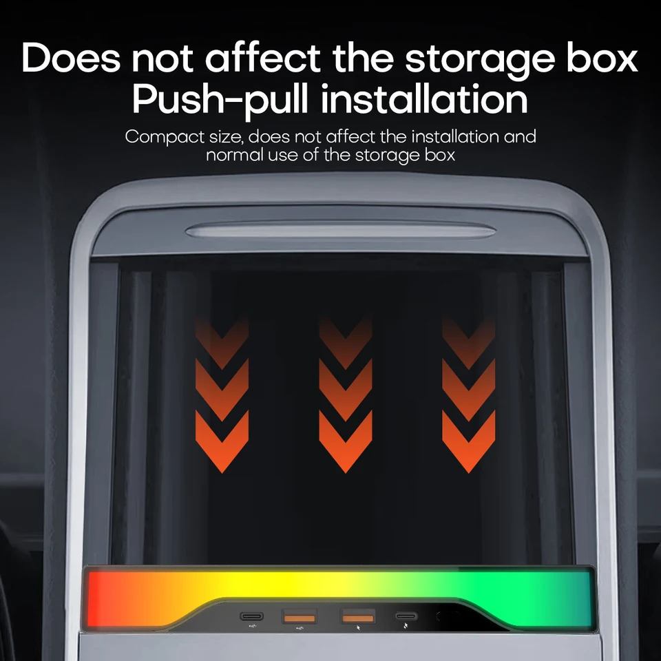 차량 인테리어를 돋보이게 하는 다기능 허브 스테이션