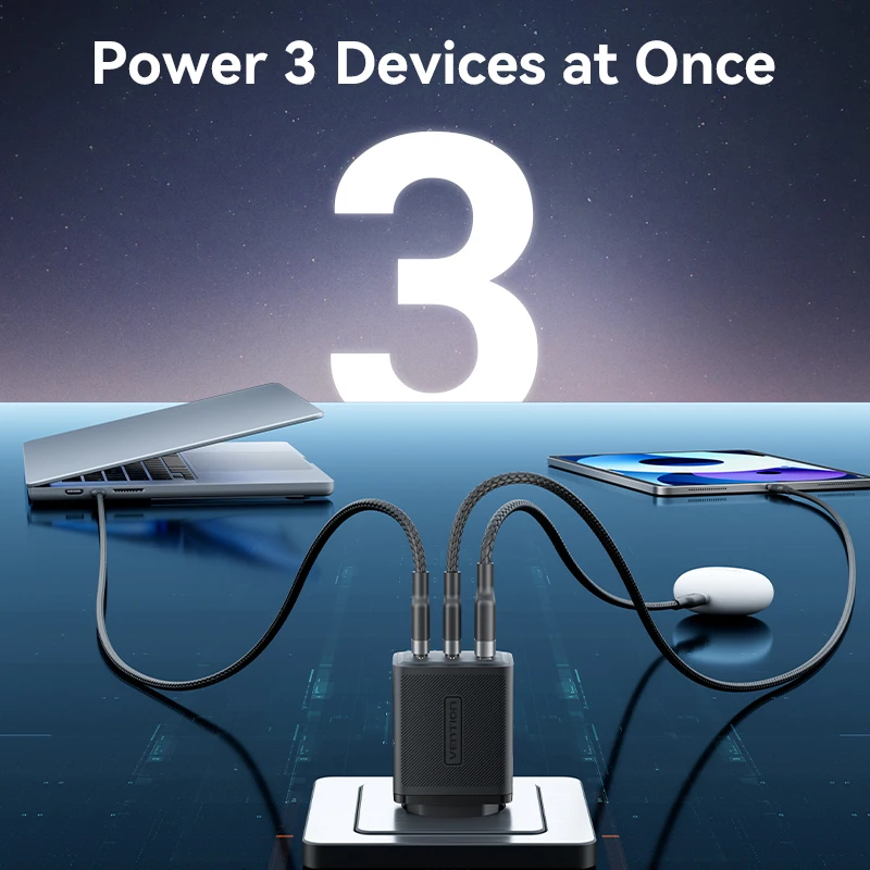 Gan Charger 65W GaN Charger Type C Quick Charge 4.0 3.0 USB Charger For iPhone 15 14 13 12 Pro Max Fast For Laptop PD Charge
