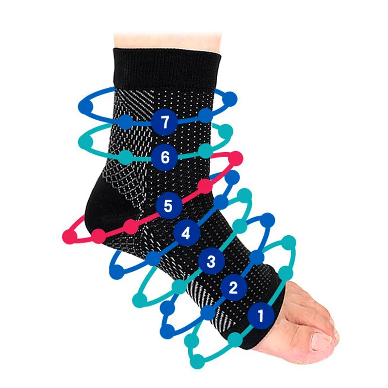 Plantar Fasciitis Compression Socks for Women Men Heel Ankle Pain Relief Care Protectors Shoes Insert Sport Foot Soft Pad Sleeve