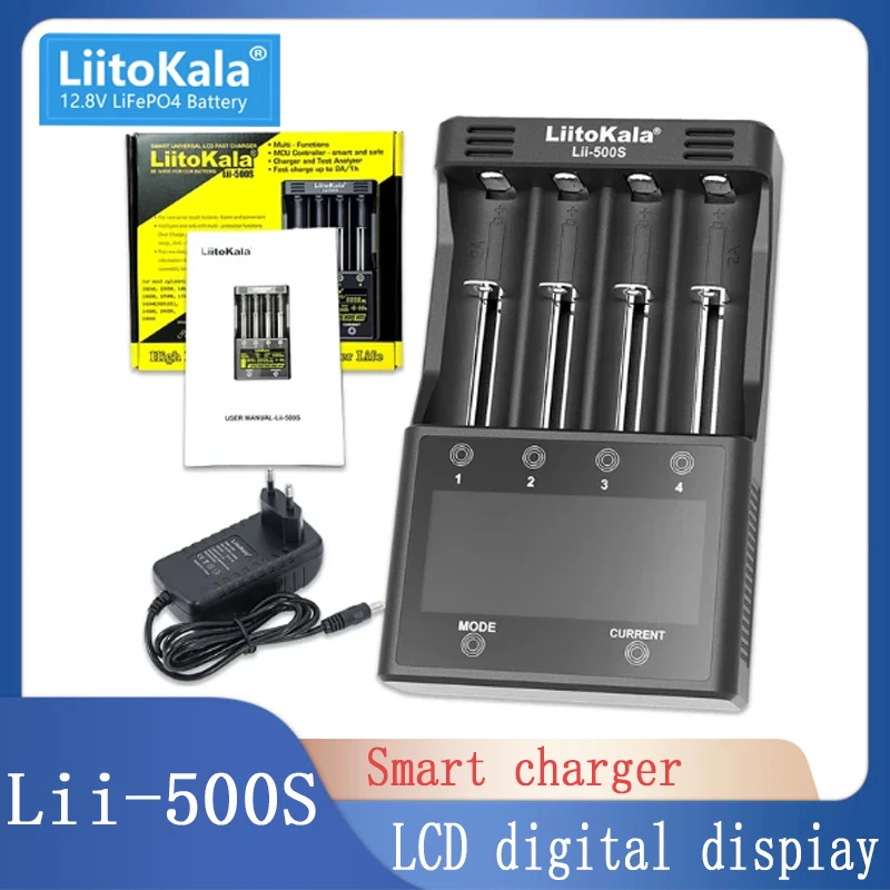 

Lii-600 Lii-S6 Lii-M4S Lii-M4 Lii-500S LiitoKala 3.7V 18650 26650 21700 18500 Lithium ion 1.2V Nickel hydrogen AA test capacity