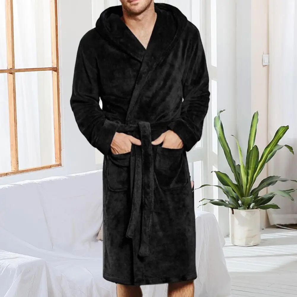 QARNBERG Winter Robes,Men Women Winter Extra Long Thicken Flannel Warm Bath  Robe Luxury Thermal Bathrobe Mens Soft Fur Dressing Gown Male Robes,Blue  Women,XL (Men Fur Light Blue L) (Purple Men L) :