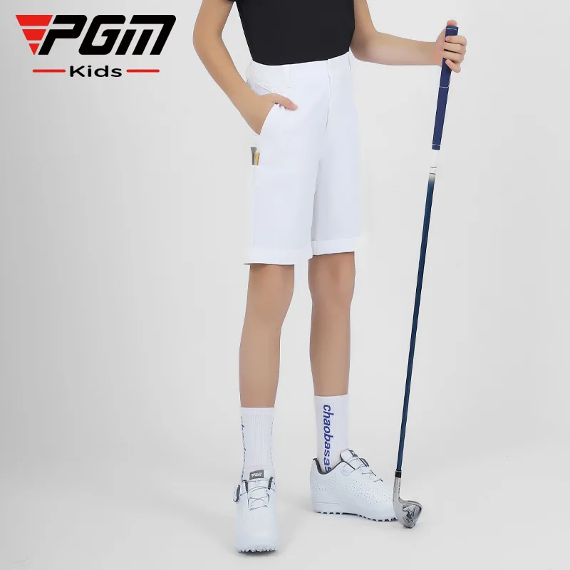 PGM Golf Boys Shorts Summer Youth Sports Pants Golf Wear for Kids KUZ160