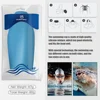 QUESHARK Adults Teens Silicone Waterproof Seamless 3D Elastic Swimming Cap Diving Swim Hat 2 Colors For 1 Cap Hair Protection 6
