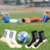 4 Pairs Anti-slip Football Socks Men Woman Non-slip Soccer Basketball Tennis Sport Socks Grip Cycling Riding Yoga Socks 5