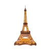 Robotime Rolife Night of the Eiffel Tower 3D Wooden Puzzle for Teens Adult Miniature Views of Famous Buildings Toys Decoration 1