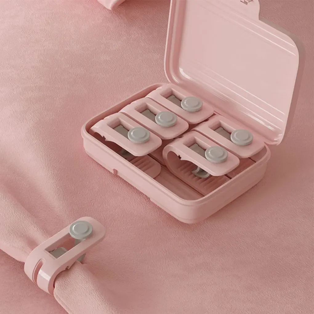 Quilt Holder Macaron Non-slip Quilt Blanket Clip Needleless Bedding Buckle Holder Blankets Cover Fastener Clip Bed Sheet