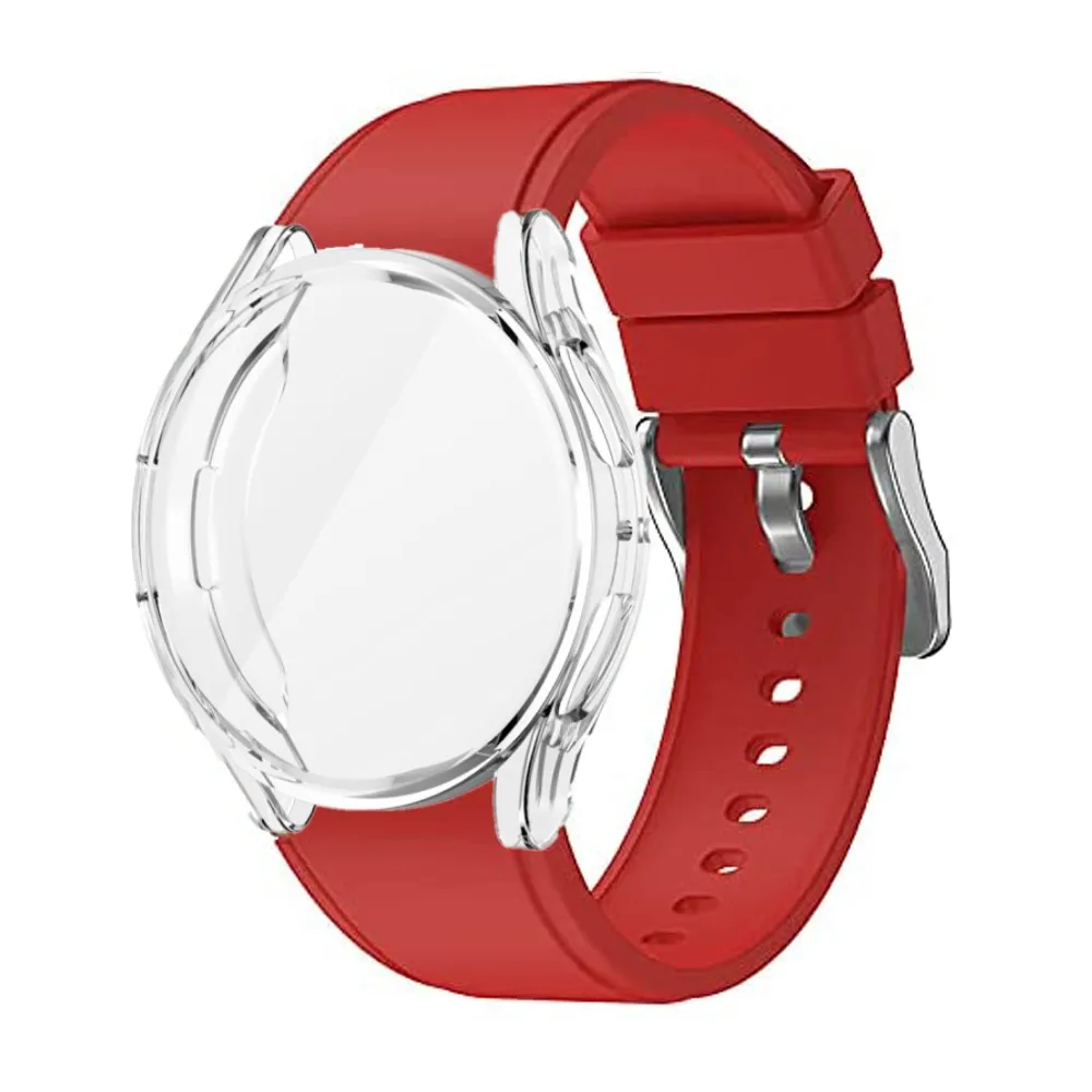 Premium Strap and Protective TPU Case with Bracelet - Soft and Durable Cover
