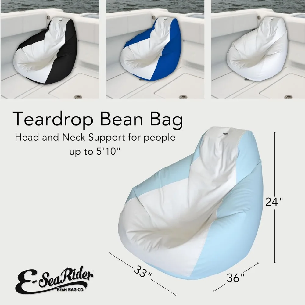 Teardrop Marine Beanbag (Medium, Multi) 3