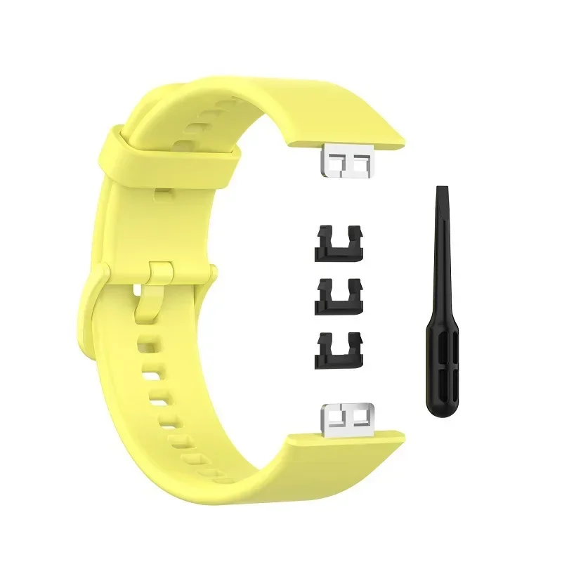 Silicone Sport Wristband for Smartwatch - Replacement Strap with Tool