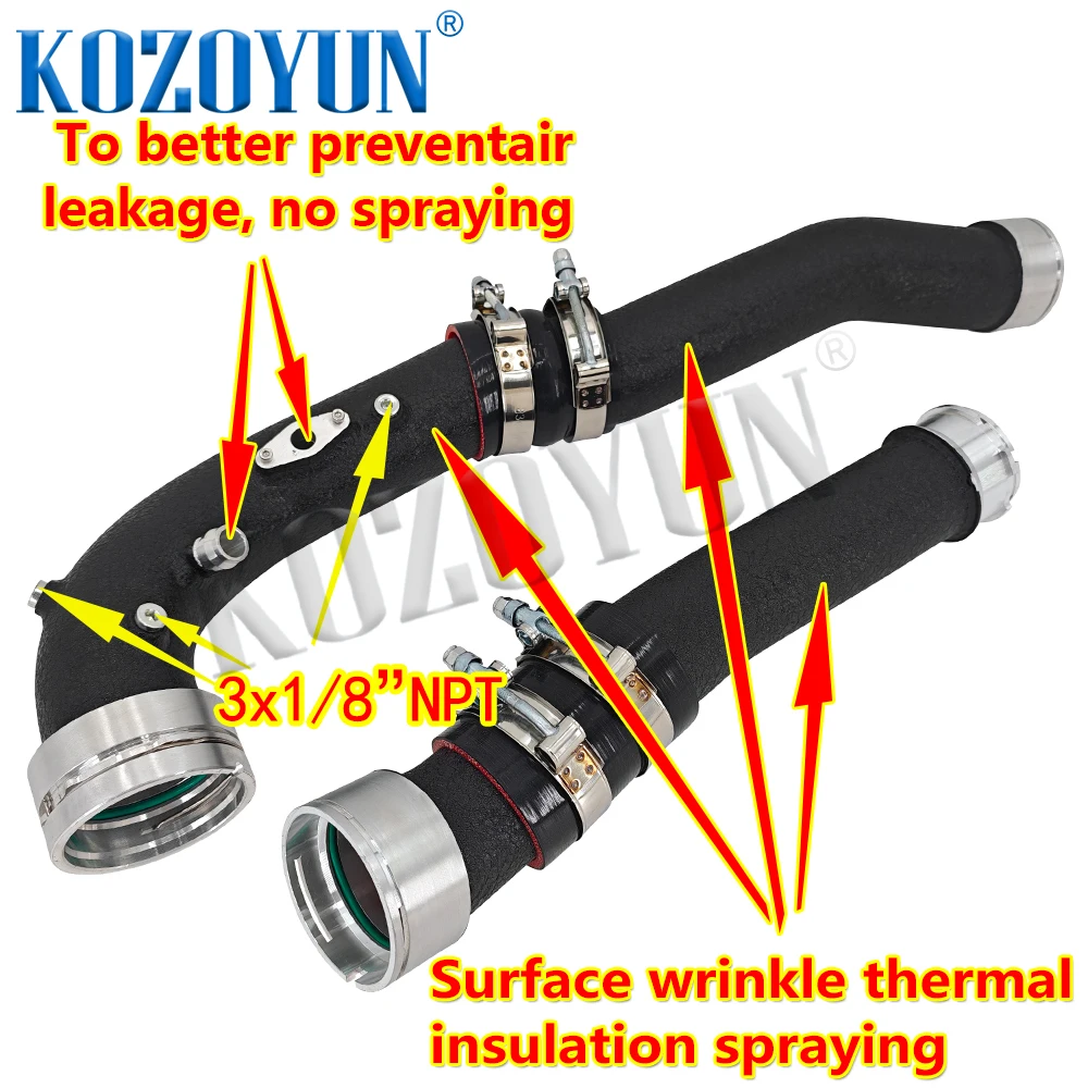 차지 파이프 부스트 파이프 13714609444 (11-16년식 BMW N20 528i 520i F10 F11 F07 2.0T 용)