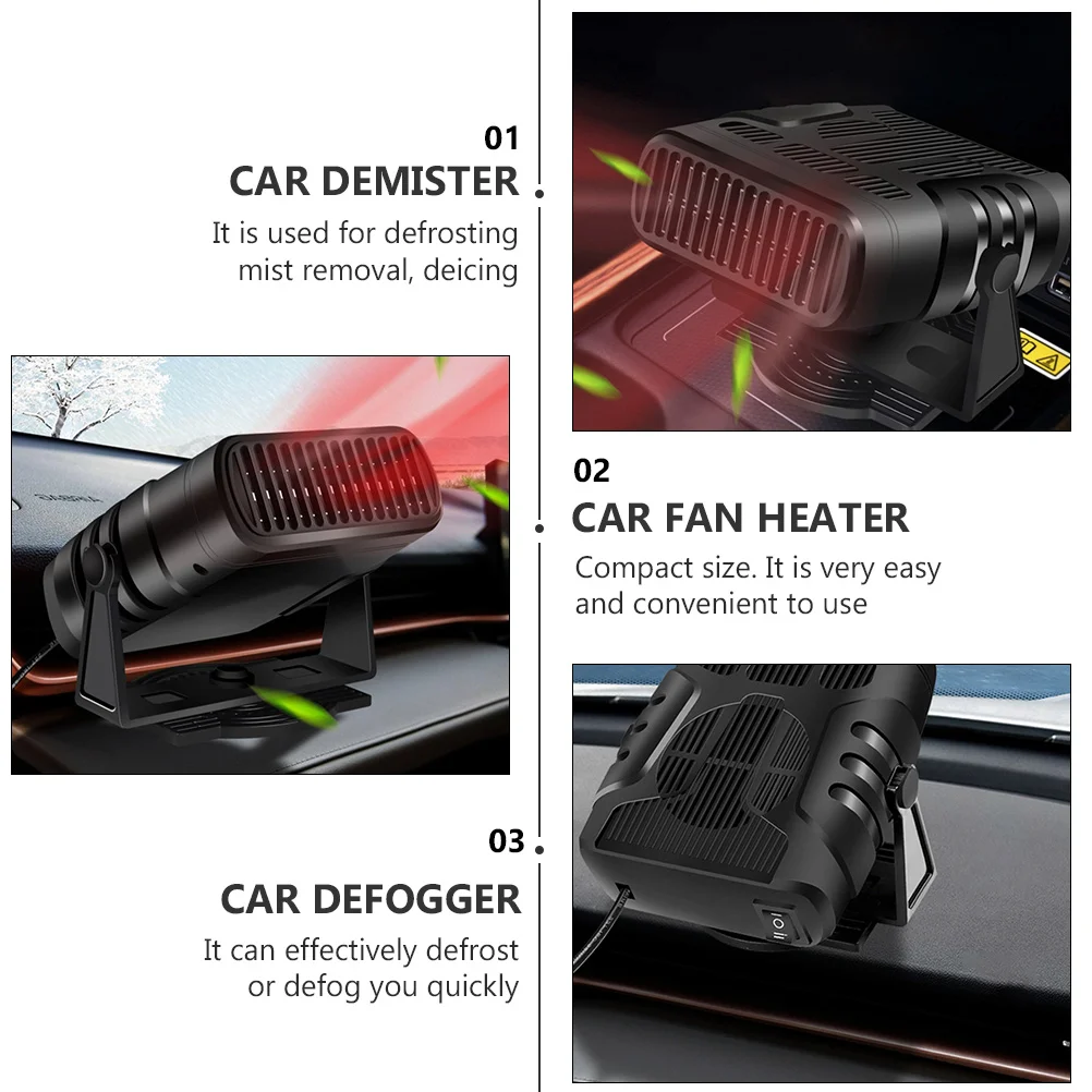Car Heater USB Portable Fan Defrost Device Pluggable Auto Snow Defogger Abs  Vehicle Air conditioning 12v for - AliExpress