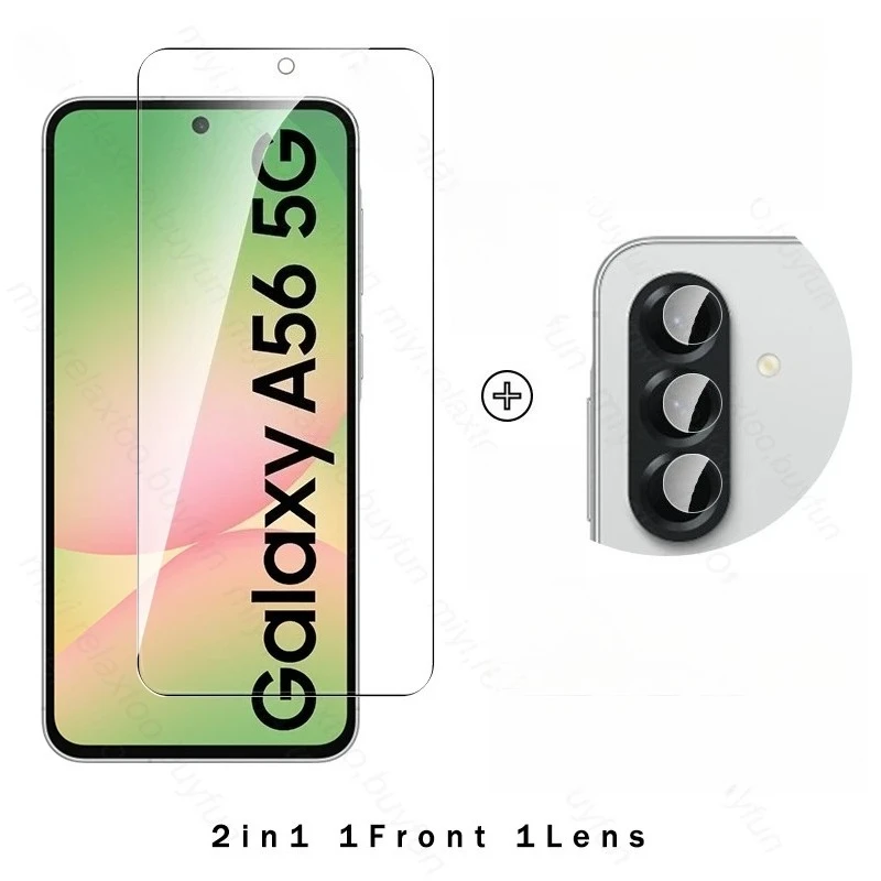 Samsung Case with 6-in-1 9H Screen & Camera Protector