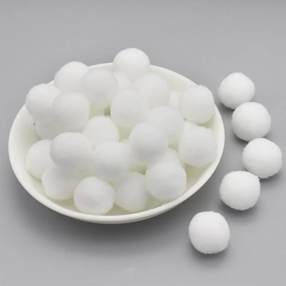 8/10/15/20/25/30mm Pompons Flauschige Weiche Bommel für DIY Handgemachtes Kinderspielzeug Puppen Nähen Kleidungsdekoration Zubehör 300-30 Stück – Detail 20