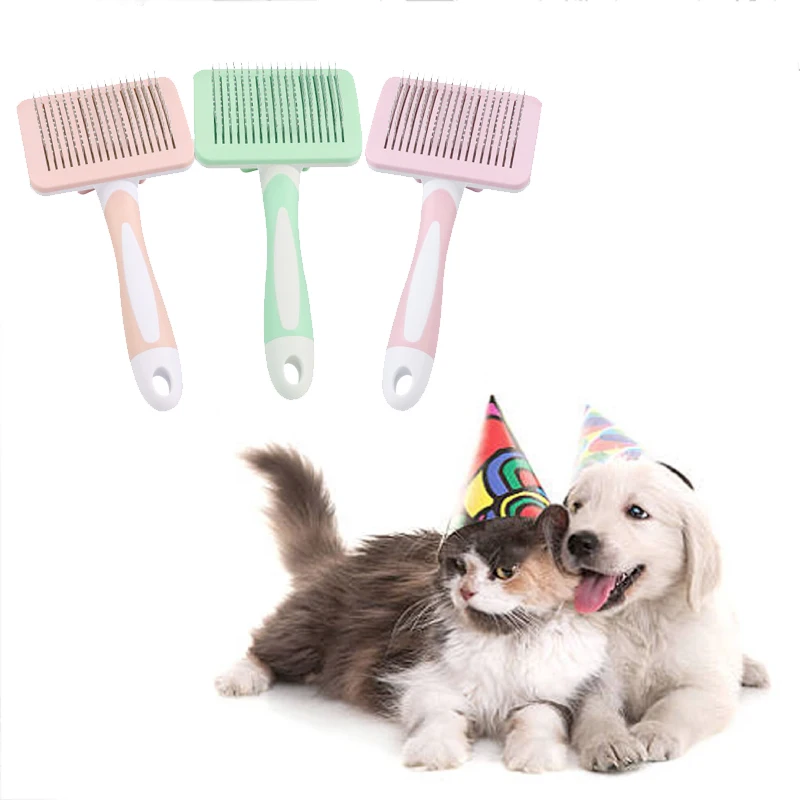 

Cat Comb Massage Pet Hair Removal Magic Combs Cat and Dog Universal Needle Brush Scratcher Pet Grooming Cleaning Supplies