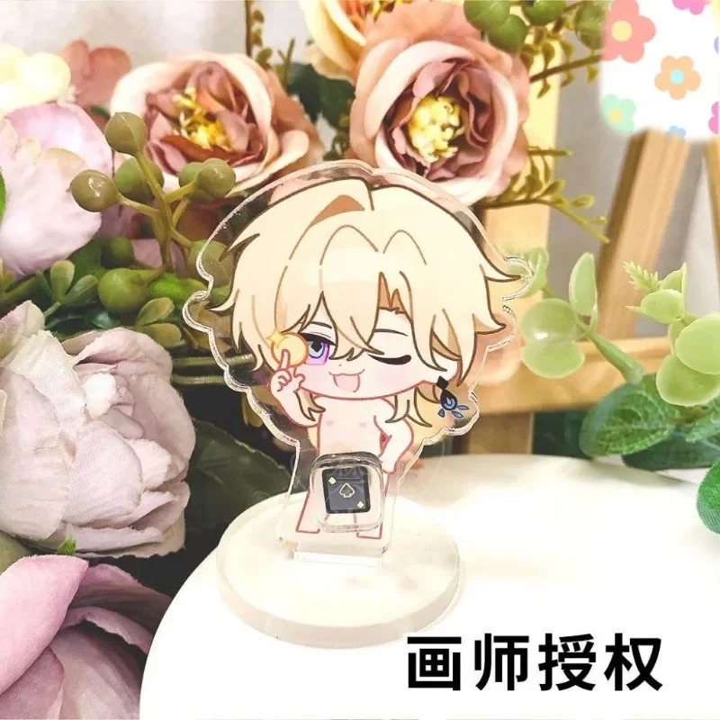 Rotatable Acrylic Figure Stand Decor for Honkai: Star Rail Fans
